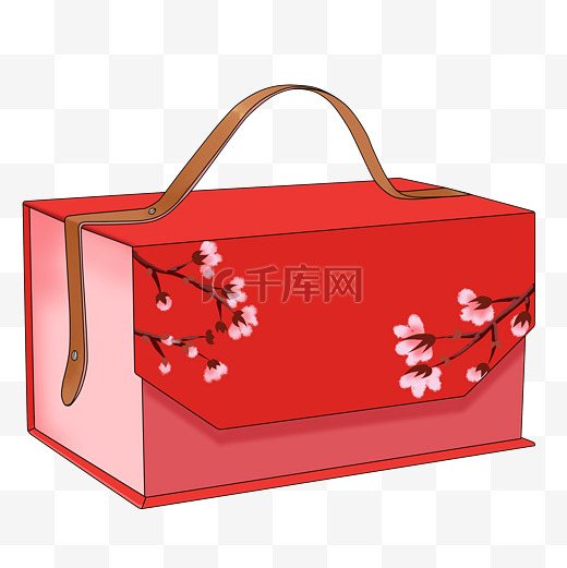 新年年货节年货礼物礼盒包装图片