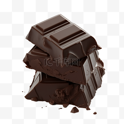 巧克力褐色方巧图片