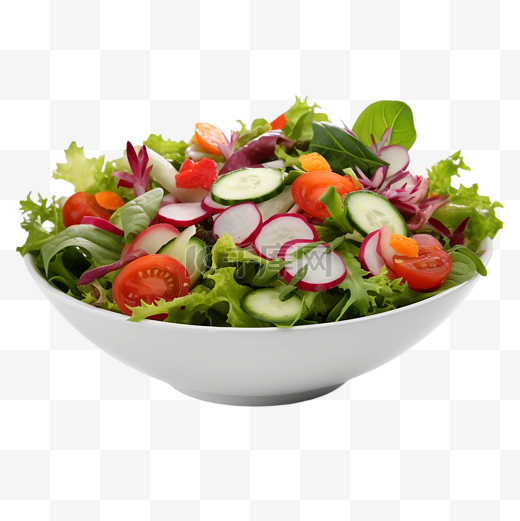 沙拉蔬菜素食主义者透明图片