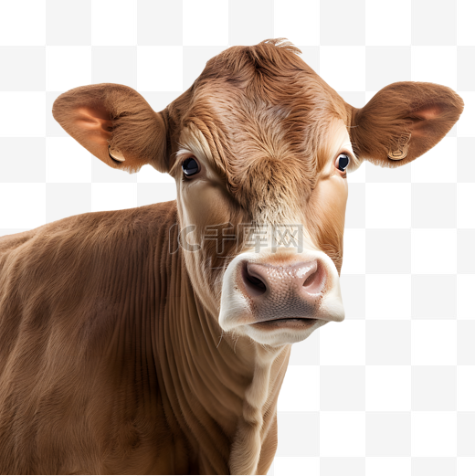 公牛牛头动物3d立体模型图片