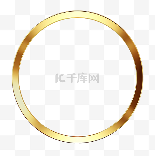 金色金属圆圈背景图片