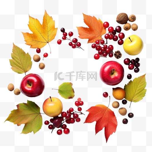 感恩节概念与苹果图片