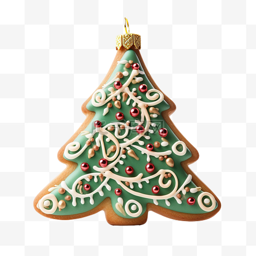 装饰饼干圣诞树图片