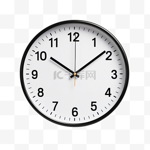 圆形钟面显示预定时间图片