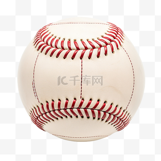 带红色缝线的皮革棒球受欢迎的垒球锦标赛图片