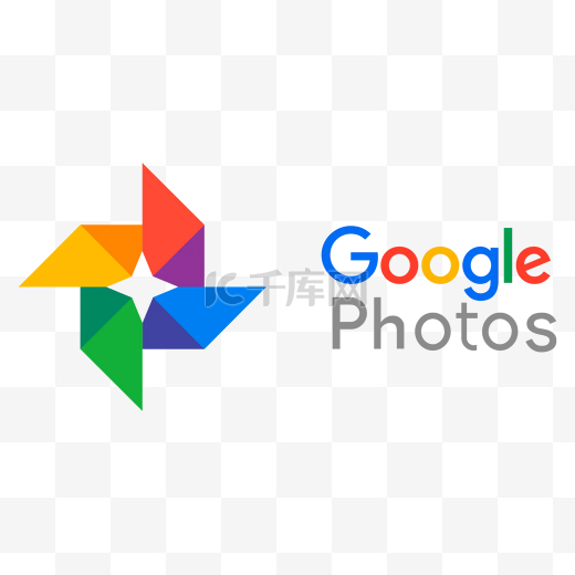 google photos相册图标 向量图片