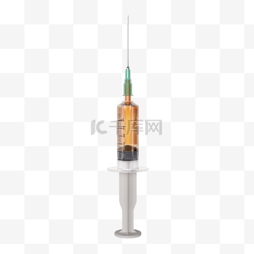 3d疫苗药品试剂针管图片