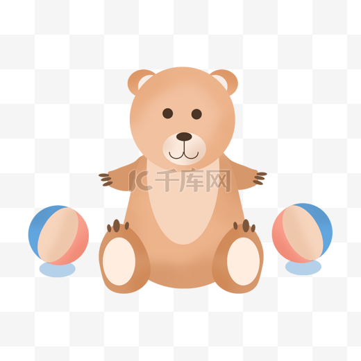 玩具熊小熊棕色的图片