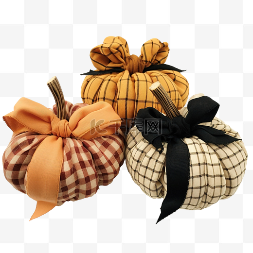 秋季家居装饰品的织物南瓜零浪费感恩节万圣节图片