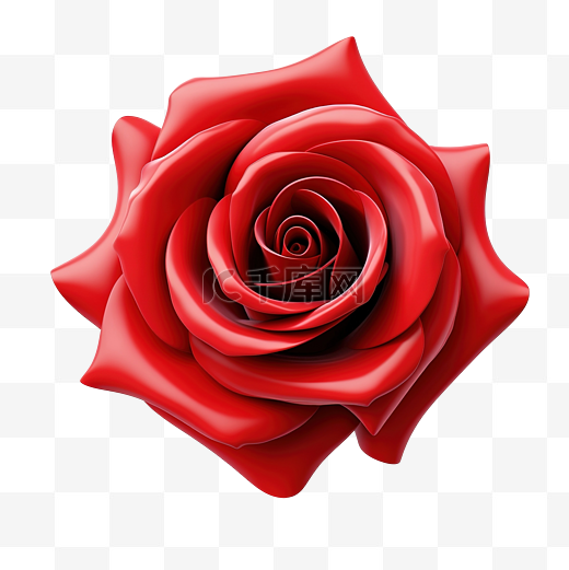 3d 红玫瑰花图片