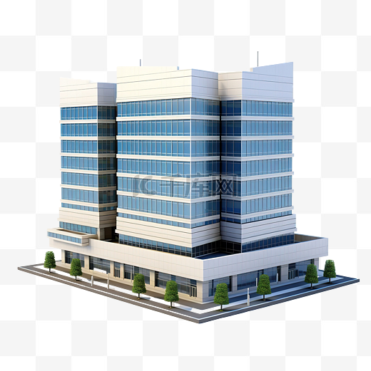 建设高层办公楼图片