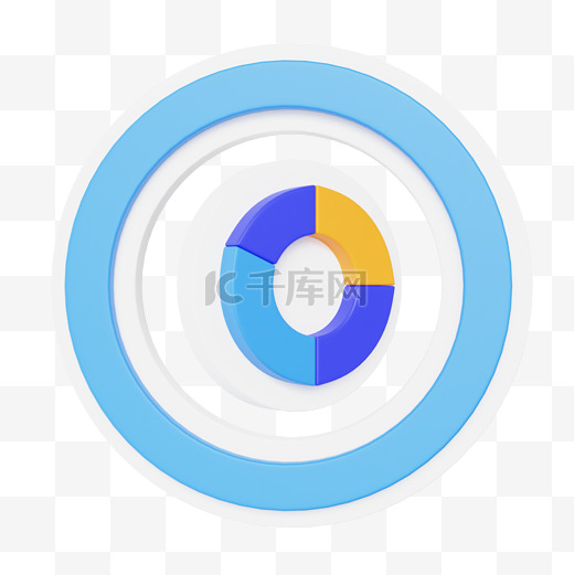 3D立体商务金融图标设计图图片