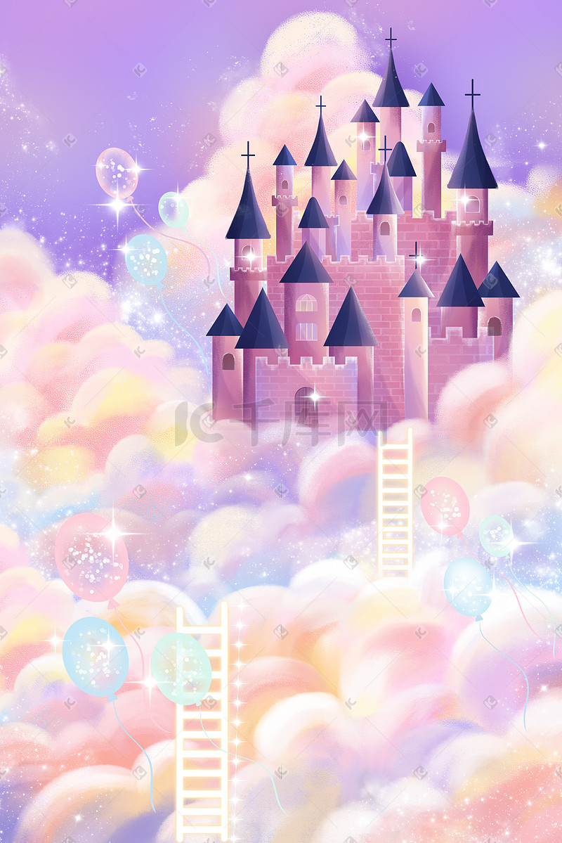 梦幻唯美城堡童话图片