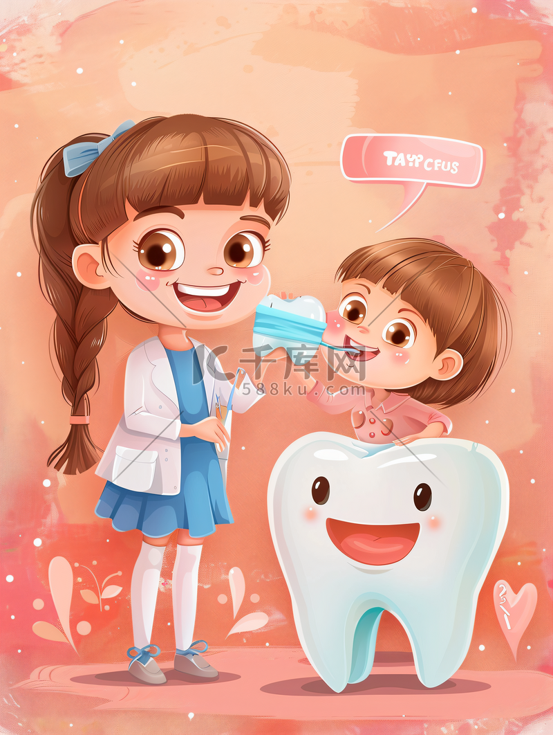 儿科儿科牙牙齿保健图片
