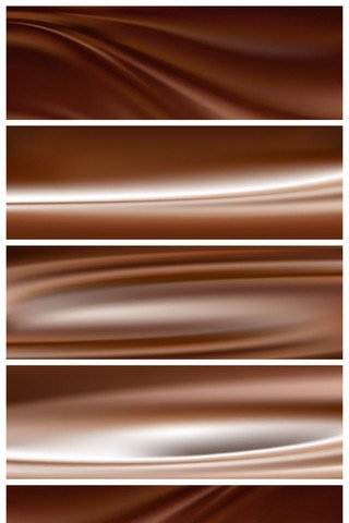 棕色背景图案海报模板_甜蜜巧克力主题海报背景