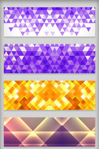 方块素材海报模板_时尚几何方块色块展板海报背景素材