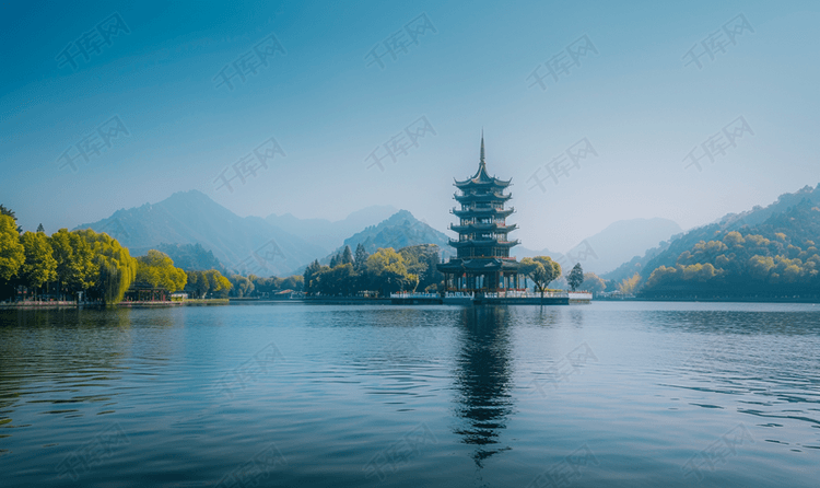 西湖雷锋塔旅游目的地