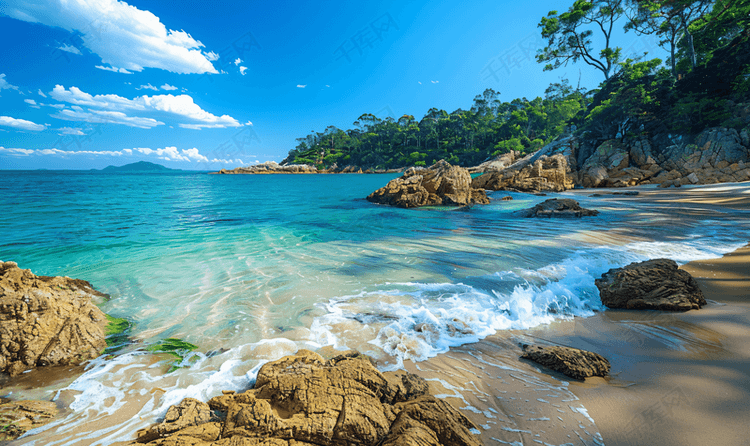 海岸风光海洋