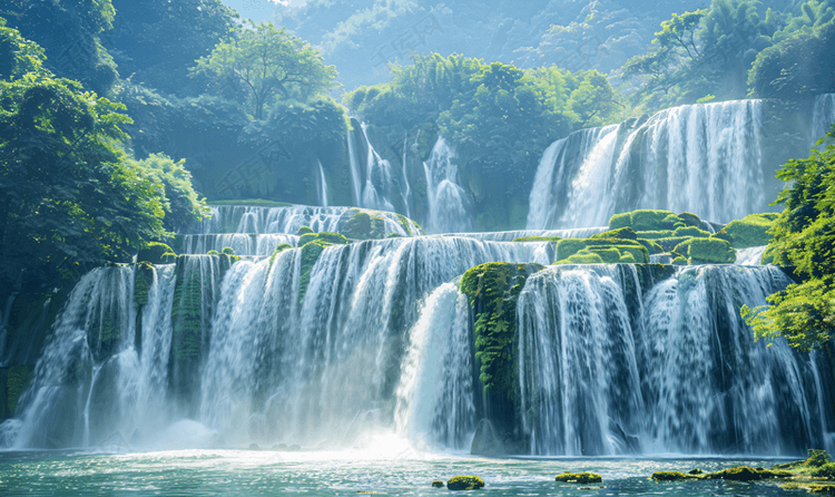 贵州黄果树瀑布风光美景