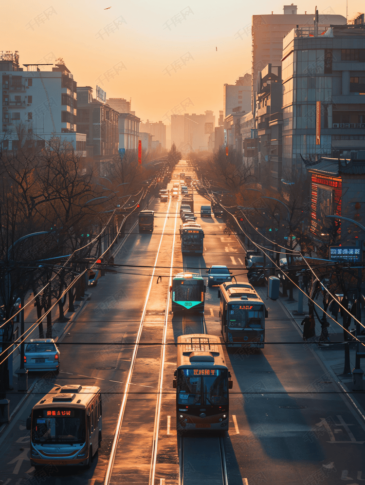 北京国贸大街交通