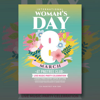 womens day flyer