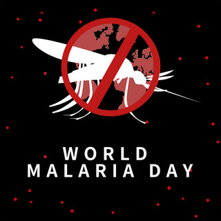 世界防治疟疾日社交媒体模板