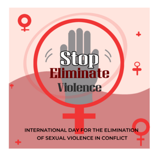手掌消除冲突中性暴力行为国际日社交媒体