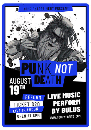 punk rock music event