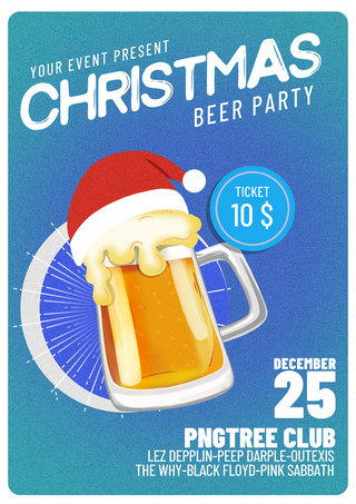christmas beer party
