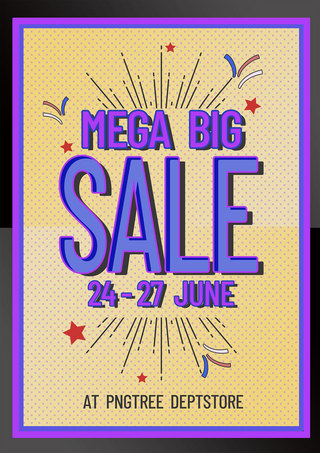 ad海报模板_big sale promotion flyer poster