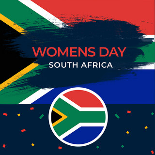女神节海报模板_南非全国8月份妇女节海报