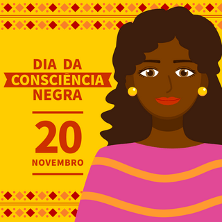 black awareness day template for beautiful women