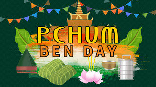 pchum海报模板_pchum ben day green and creativity banner