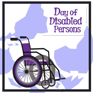 media播放海报模板_international day of disability campaign persons social media post