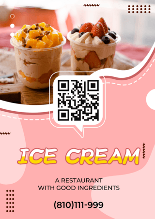 冷饮海报背景海报模板_粉色背景冰淇淋海报