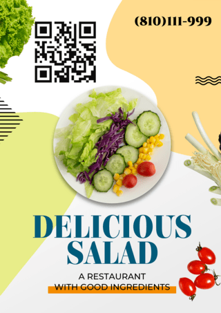 拉沙食物蔬菜海报
