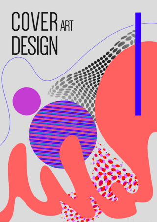 动态元素海报模板_艺术抽象封面创意模板