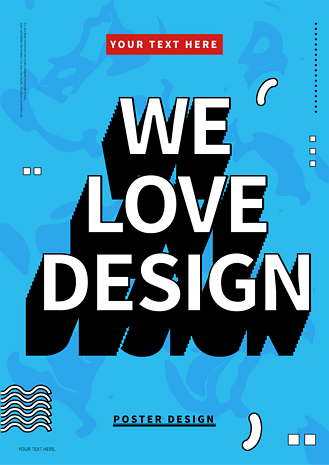 囍双喜立体艺术字艺术字设计图片-千库网