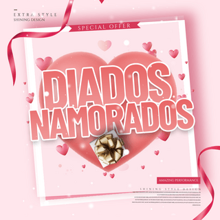 人格海报模板_简单温暖的浪漫葡萄牙情人节假期社交活动