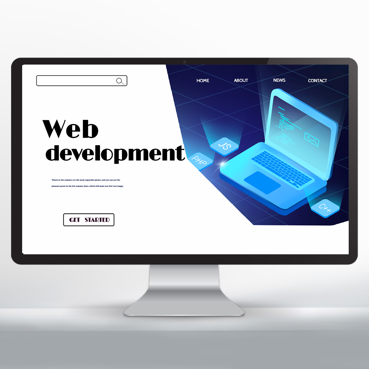 web开发网站网页设计图片