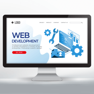 web网页设计海报模板_web开发网络工程网页设计