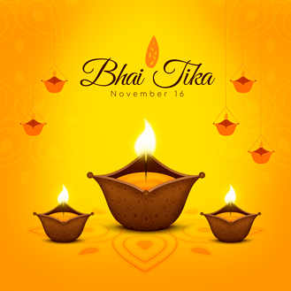 bhai dooj传统社交媒体模板