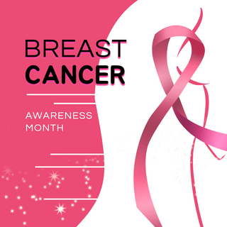 女性粉色乳腺癌防治宣传月sns