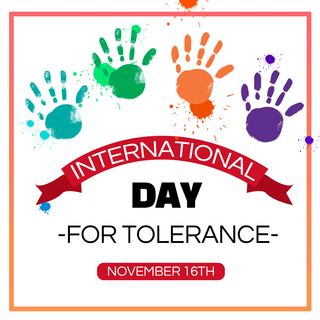 色彩international day for tolerance节日社交媒体
