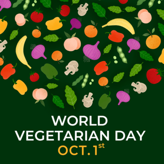 彩色蔬菜水果world vegetarian day节日sns