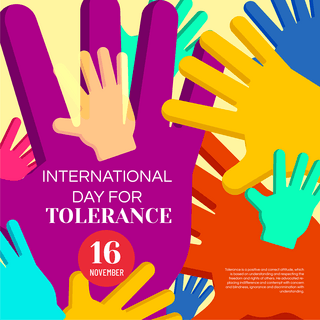 international day for tolerance 节日社交媒体