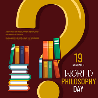 world philosophy day 节日社交媒体