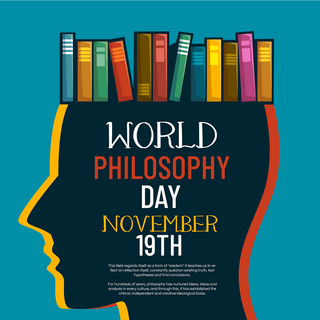 world philosophy day 节日社交媒体