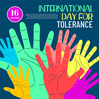 international day for tolerance 节日社交媒体