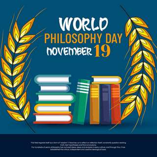 world philosophy day 节日社交媒体